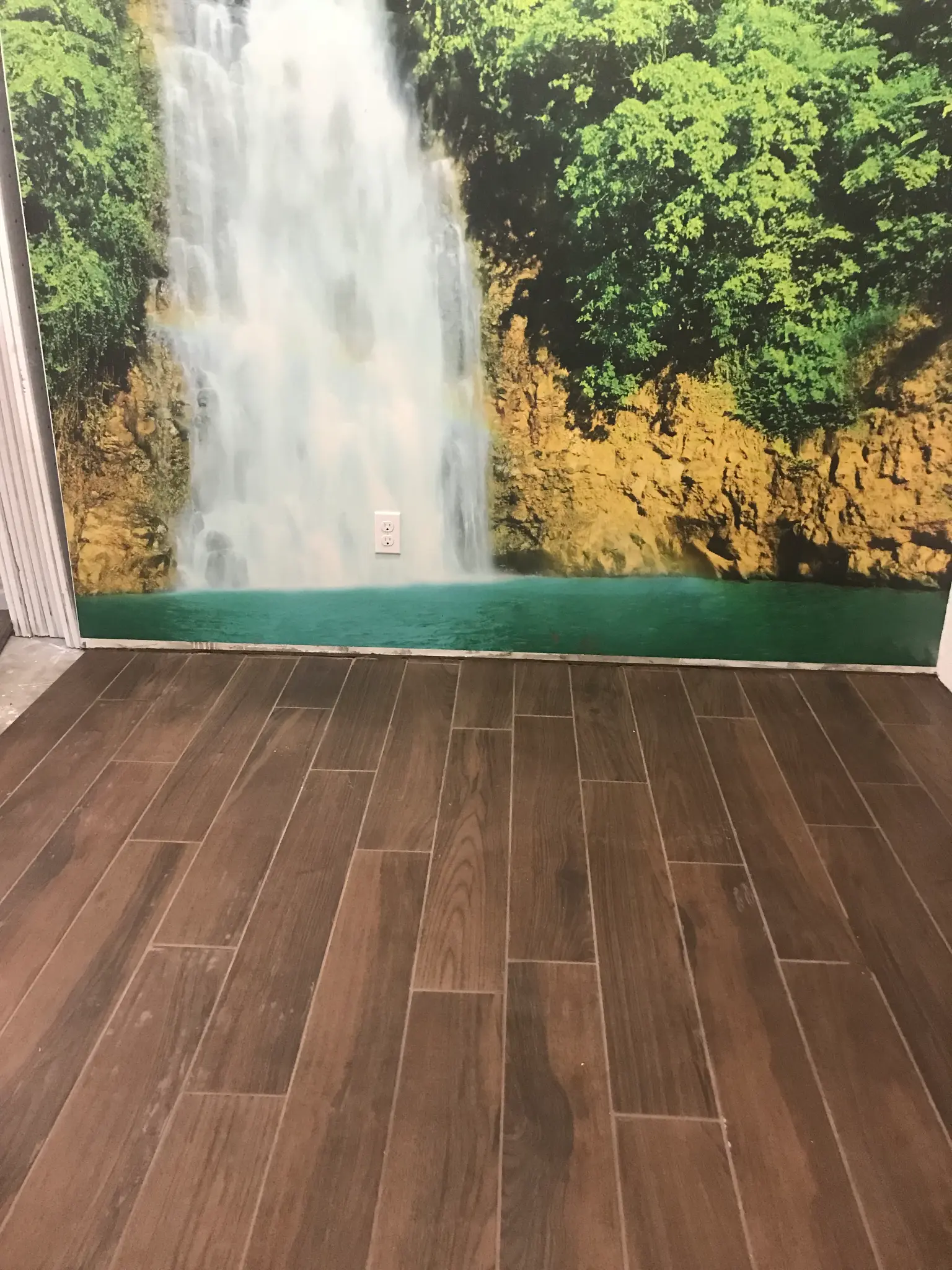 Bedroom Renovation - Mural & Flooring