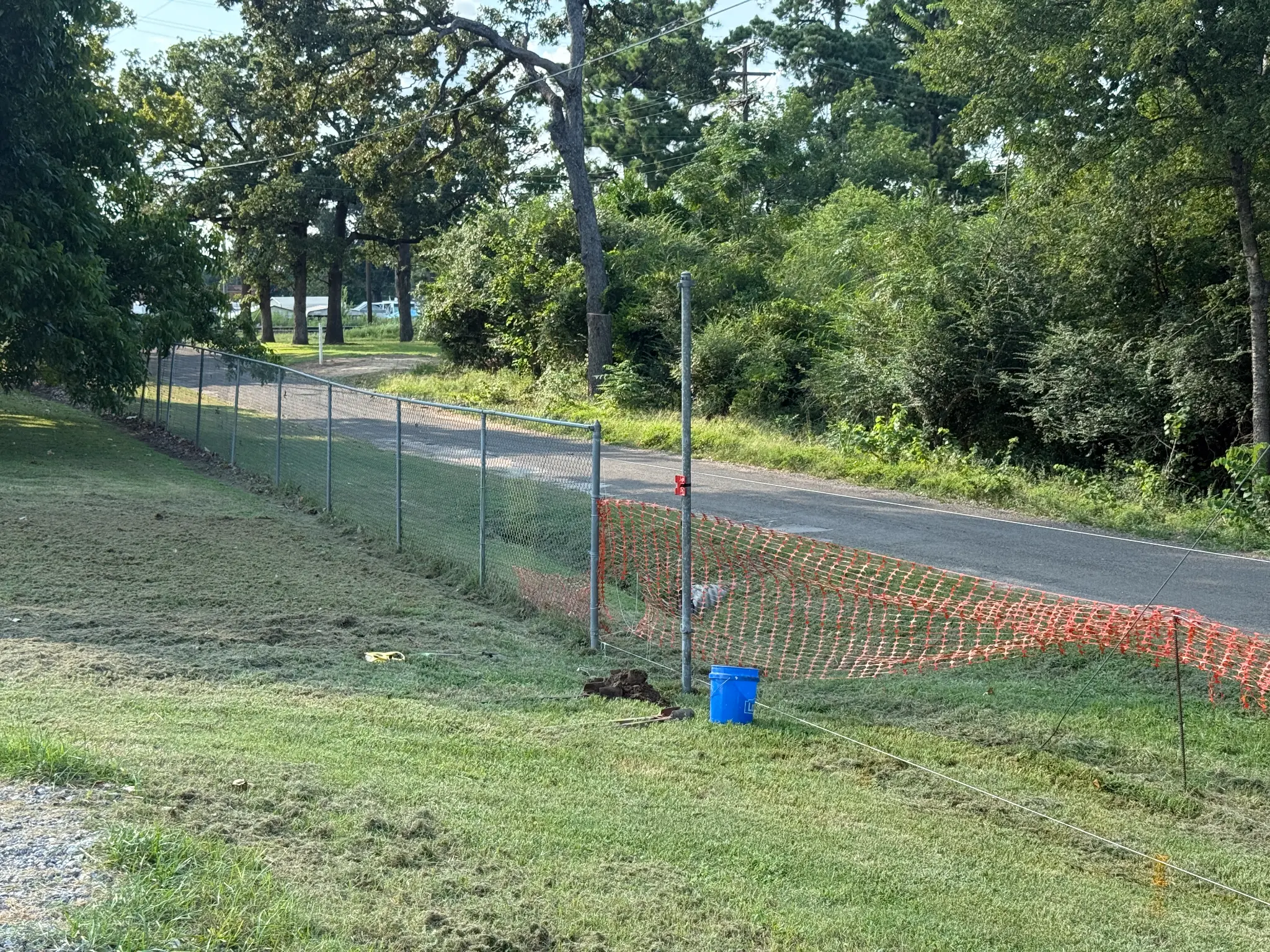 Fence Extension - Before