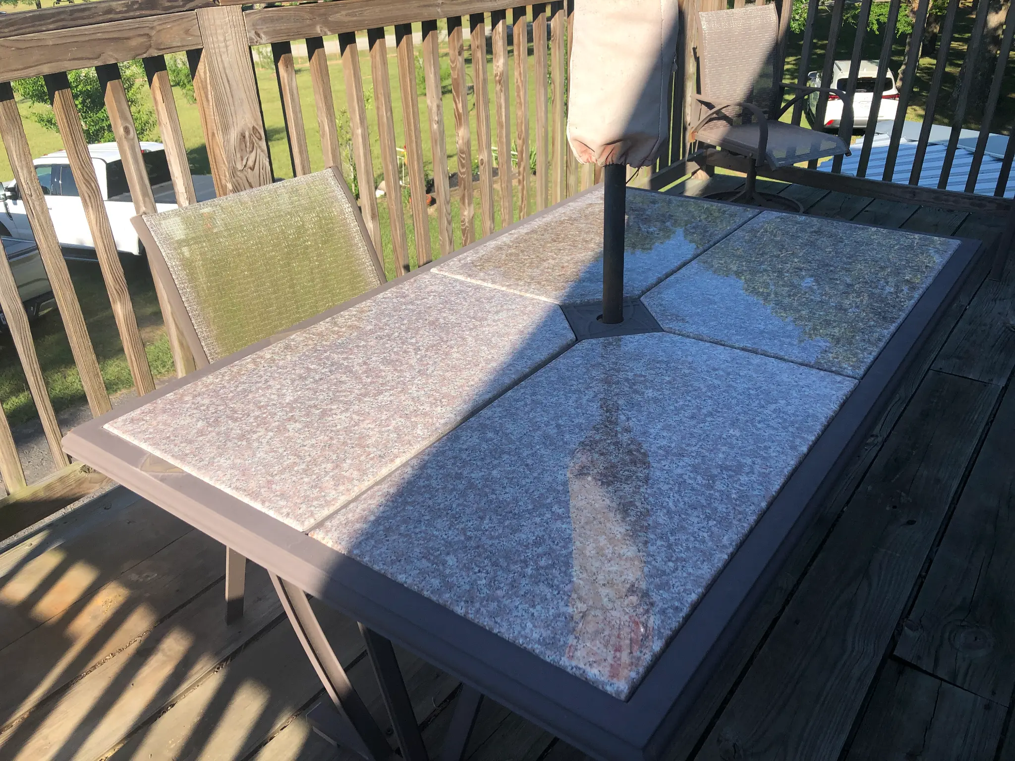 Granite Patio Table Repair