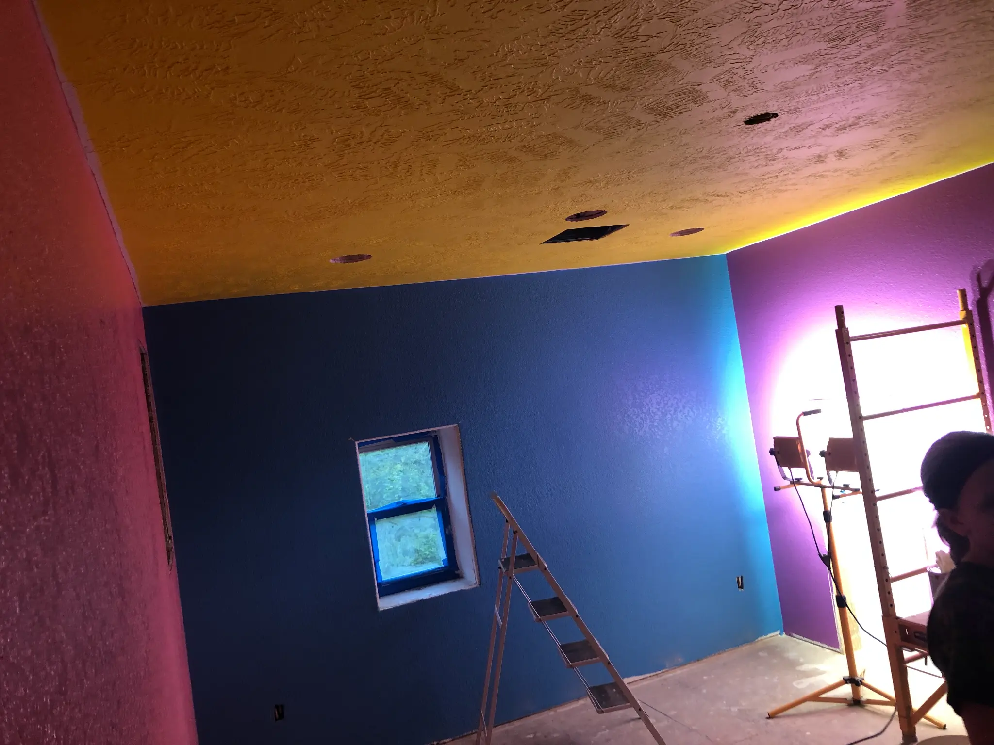 Colorful Interior Painting