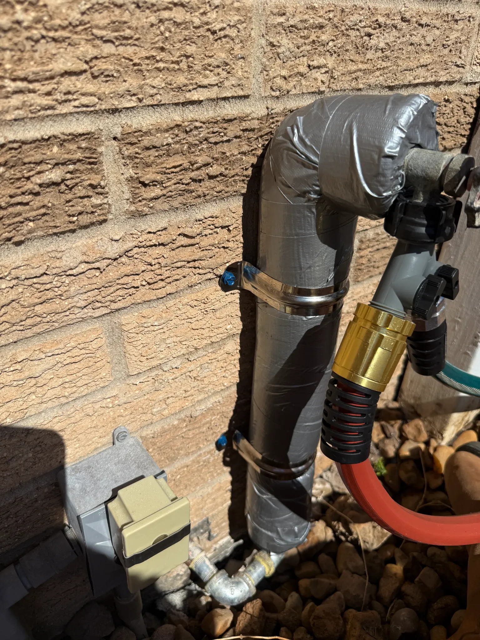 Spigot Winterization - After