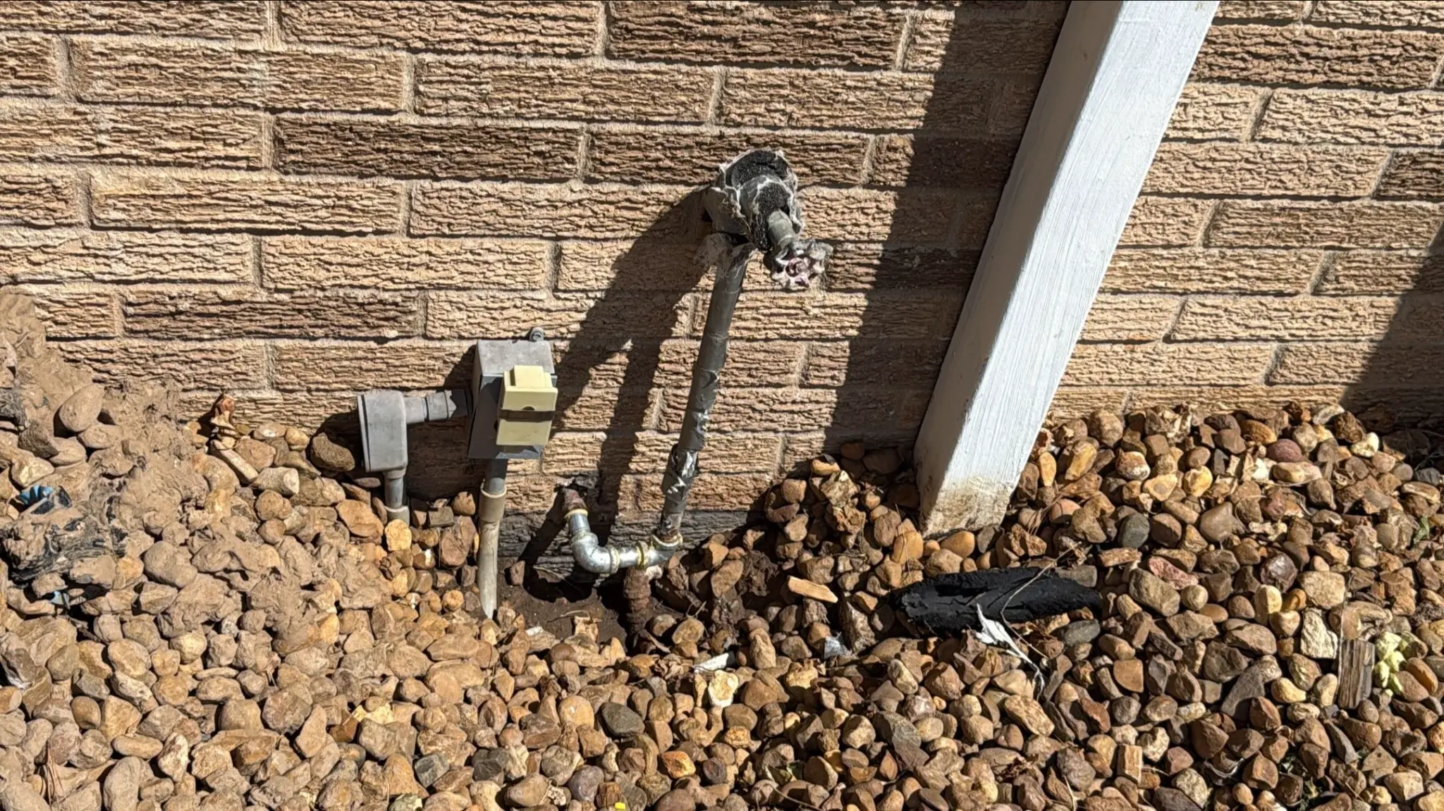 Spigot Winterization - Before